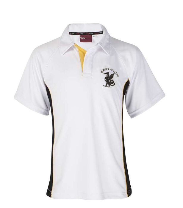 Boys gold polo sale