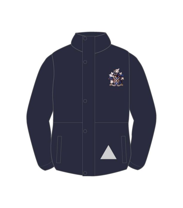 JKT-14-SHS - Fleece lined jacket - Navy/logo